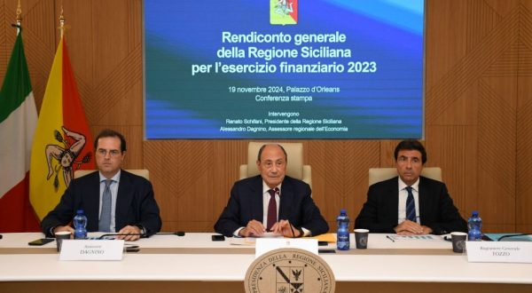 Regione ripiana disavanzo per 3,1 miliardi, Schifani “Risultato storico”