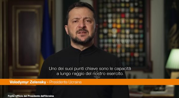 Zelensky “Con l’ok al lungo raggio i missili parleranno”