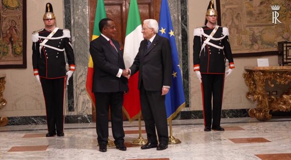 Mattarella incontra il Presidente della Repubblica del Congo