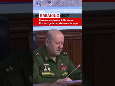 Explosion kills senior Russian general in charge of nuclear protection, state media says #BBCNews