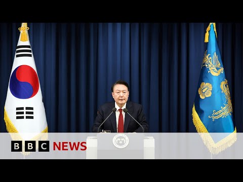 South Korea President Yoon says he will lift martial law | BBC News