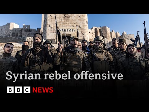 Syrian rebels extend shock offensive after capturing Aleppo | BBC News