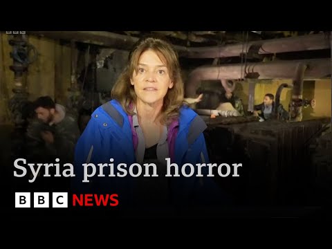 Syria frontline: inside Assad’s notorious jail of torture and execution | BBC News