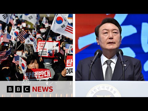 Attempt to arrest South Korea president suspended after dramatic standoff | BBC News